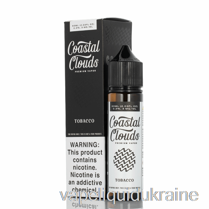 Vape Ukraine Tobacco - Coastal Clouds Co. - 60mL 0mg